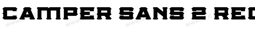 Camper Sans 2 Regula字体转换